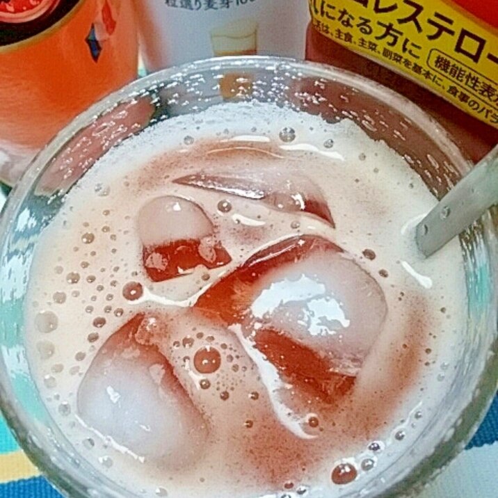 ノンアルコールカクテル☆レッド・アイ風♪